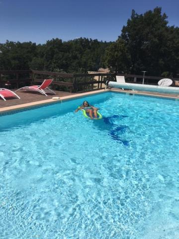 La Bastide Des Cades Bed & Breakfast Aiguines Exterior photo